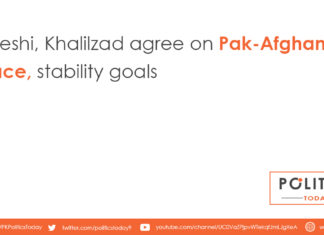 Qureshi, Khalilzad agree on Pak-Afghan peace, stability goals