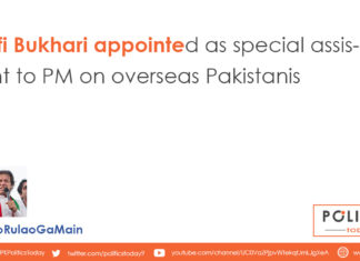 Zulfi Bukhari appointed as special assistant to PM on overseas Pakistanis