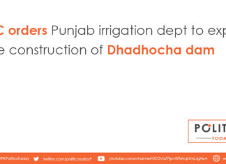 SC orders Punjab irrigation dept to expedite construction of Dhadhocha dam