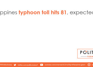 Philippines typhoon toll hits 81, expected to rise