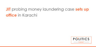 JIT probing money laundering case sets up office in Karachi