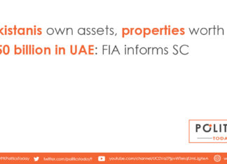 Pakistanis own assets, properties